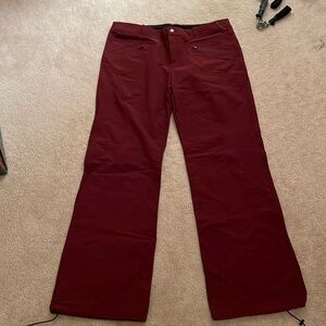 New Athleta winter lined snow ski pants 14